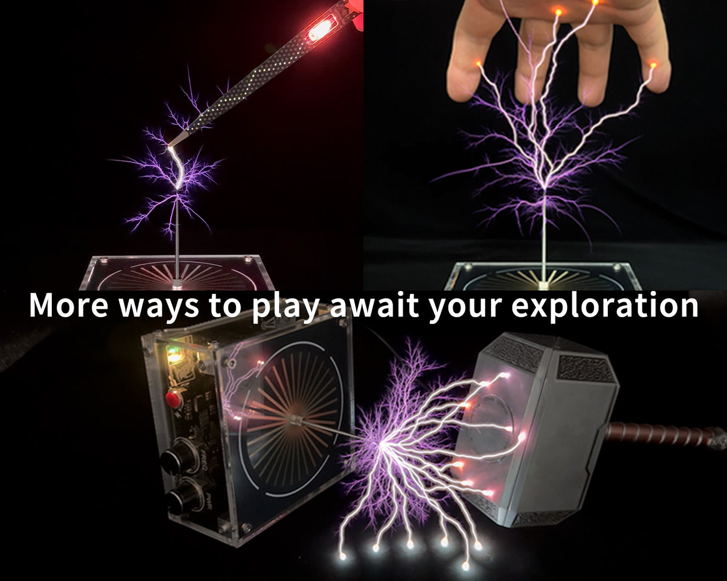 TESLA COIL 10+ | Golden Matrix Edition with Hidden Rainbow Mode (10cm+ Arc)