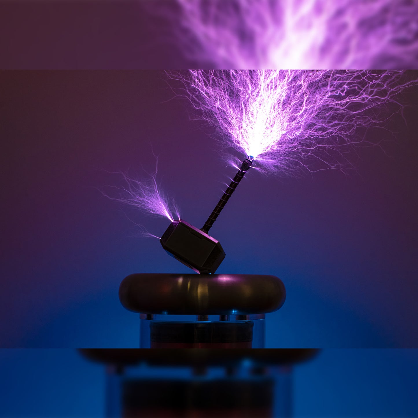 TESLA COIL 20 | Wireless Cyberpunk Storm with Remote & SD Card(20+cm Arc)