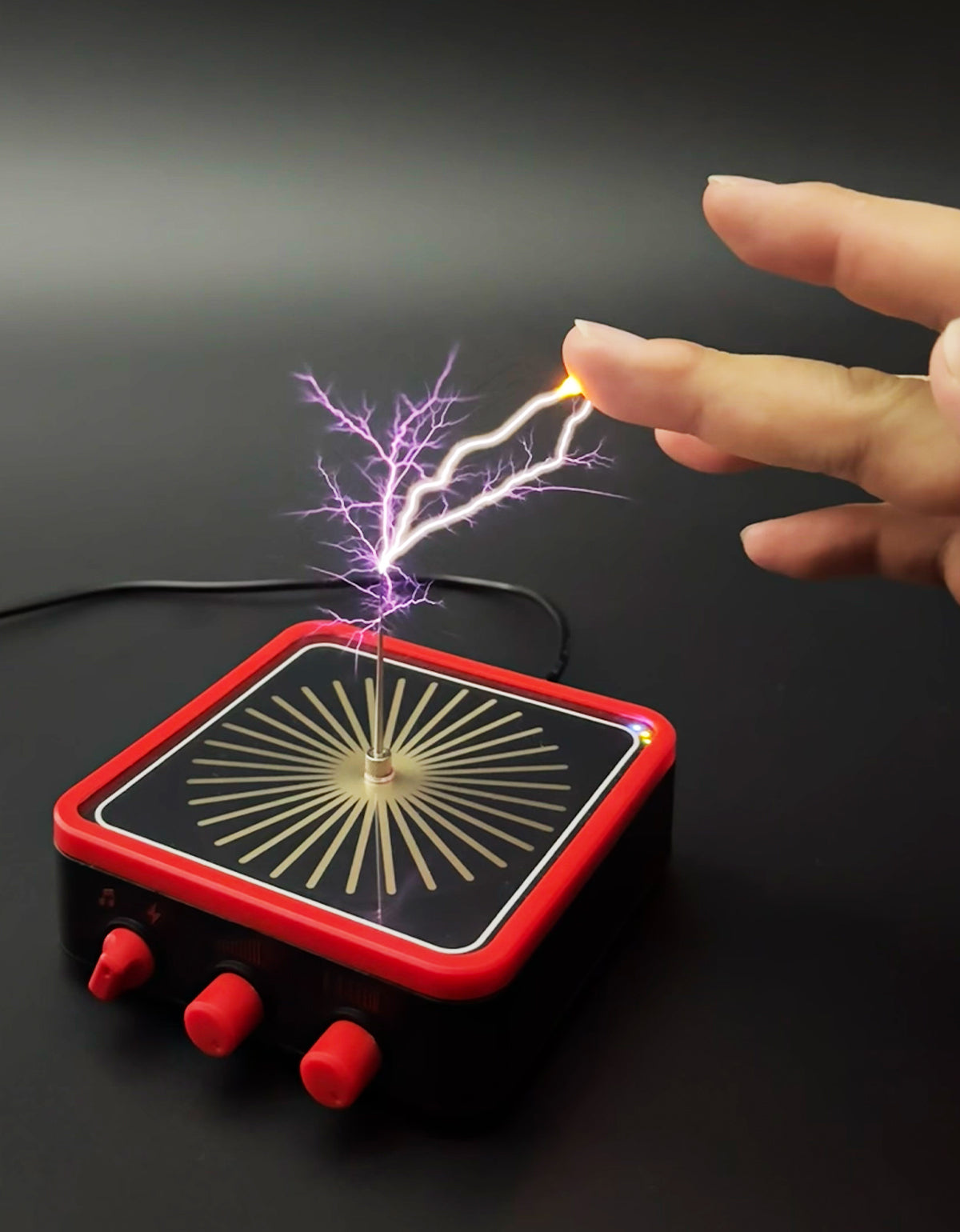 TESLA COIL 10MINI | Compact Palm-Sized Singing Coil (10cm Arc Portable Edition)