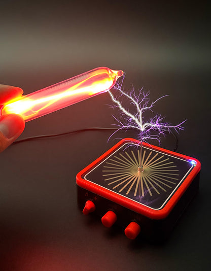 TESLA COIL 10MINI | Compact Palm-Sized Singing Coil (10cm Arc Portable Edition)