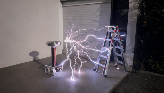 TC150 Tesla Coil | Large-Scale DRSSTC Demonstration System (1.5 m Arc)