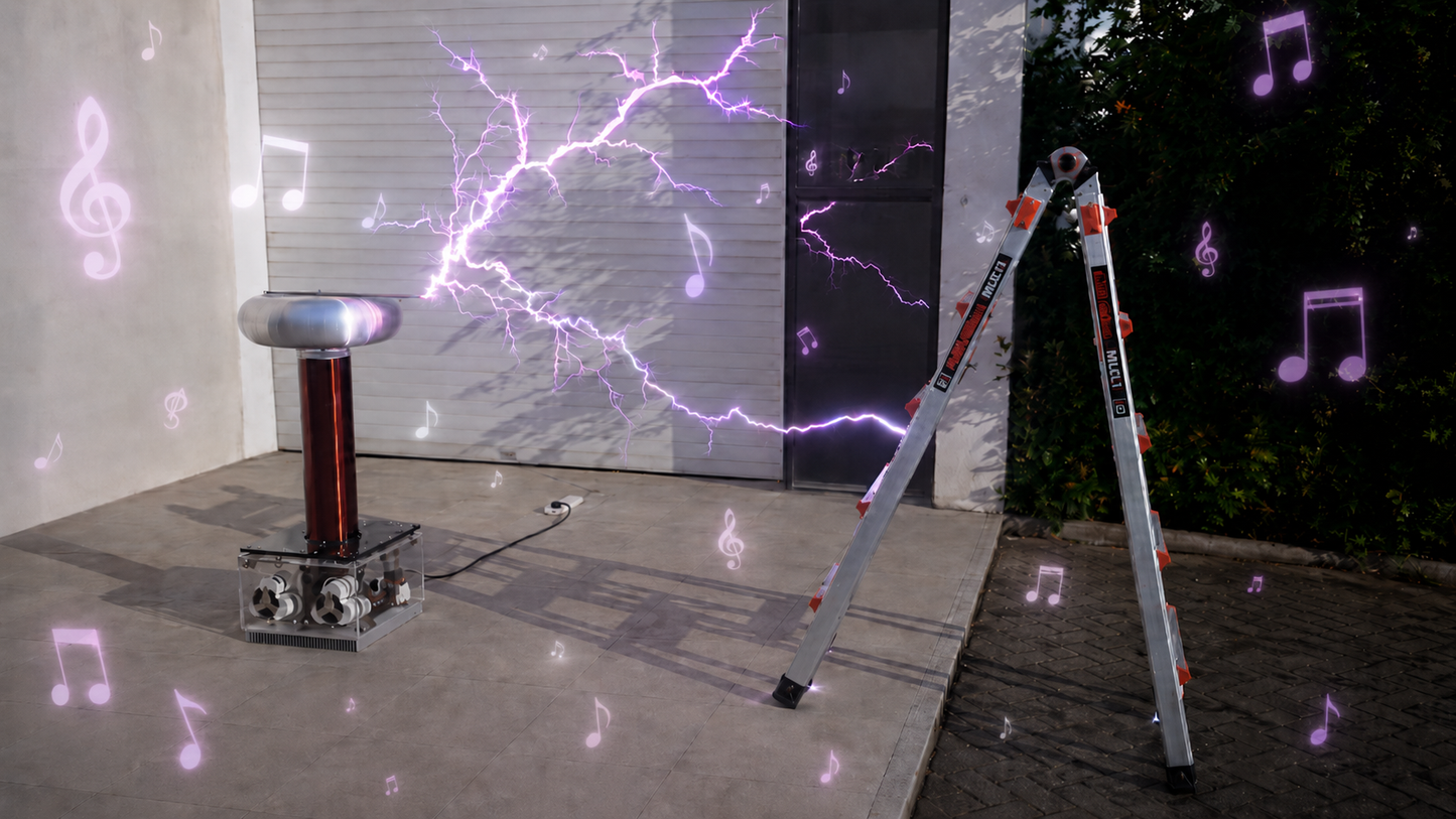 TC150 Tesla Coil | Large-Scale DRSSTC Demonstration System (1.5 m Arc)