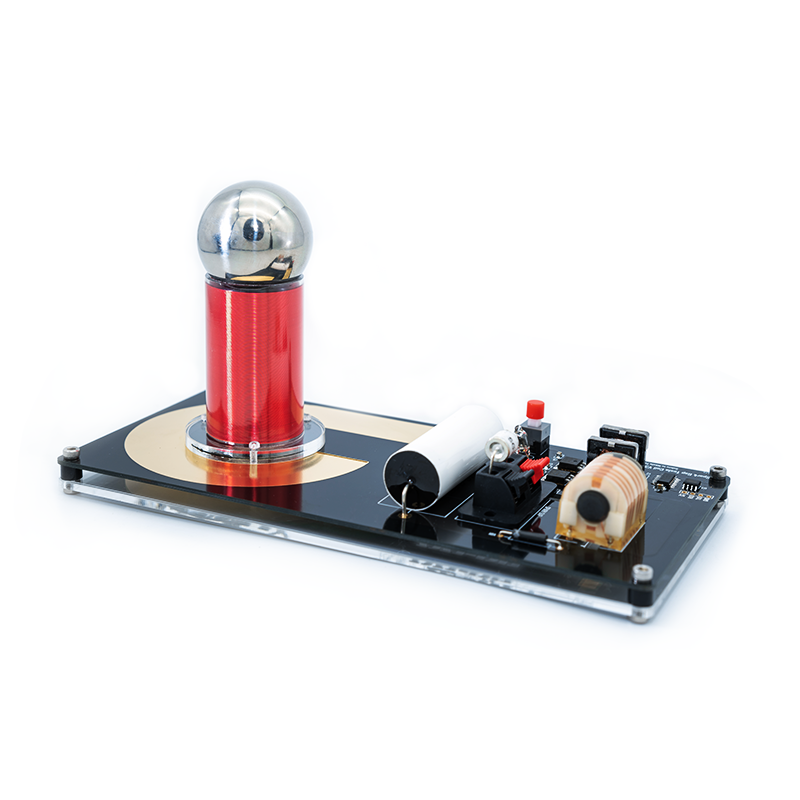 TESLA COIL 5 | Miniature version of the classic Spark Gap Tesla coil (Entry Level)